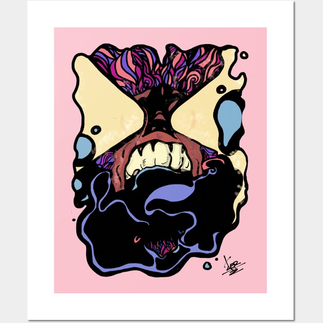 Scream Wall Art by Boxhead